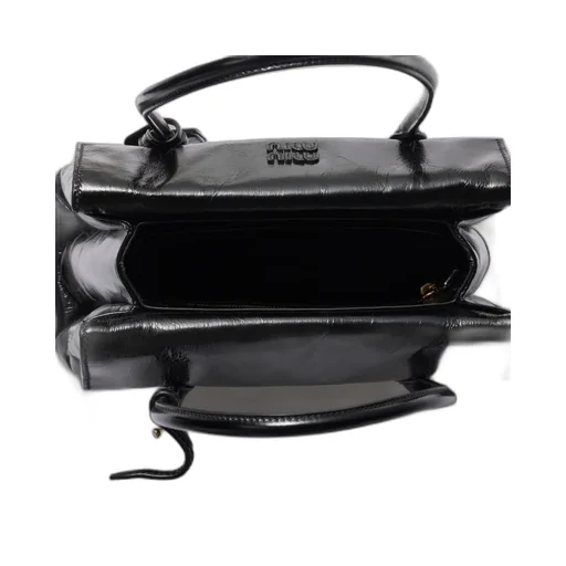 Solitaire Shiny Leather Bag