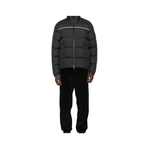 Moncler Logo Patch Zip-Up Jacket