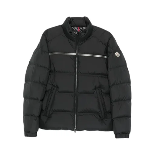 Moncler Logo Patch Zip-Up Jacket