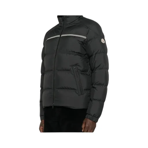 Moncler Logo Patch Zip-Up Jacket