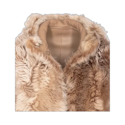 Yves Salomon Hooded Fur Jacket
