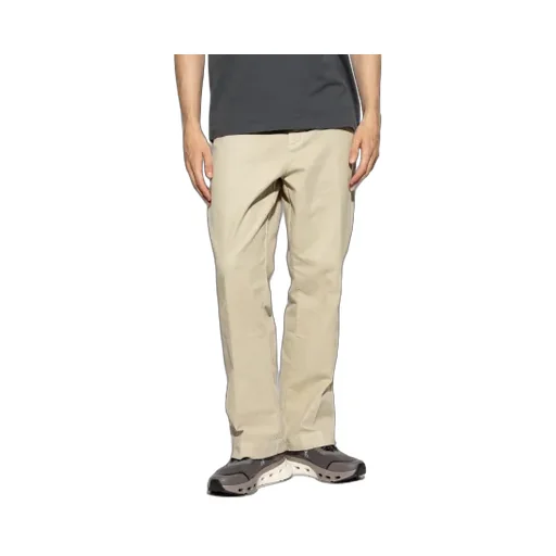 Button-Fly Cotton Trousers