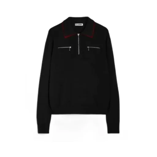 Jil Sander Lightweight Polo Jumper