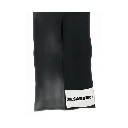 Padded Logo-Patch Scarf