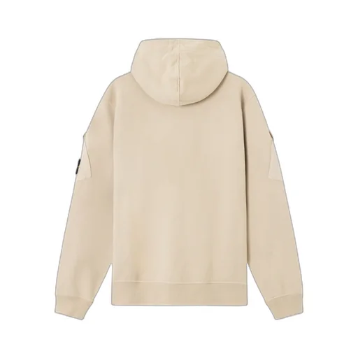 Stone Island Logo Patch Zipped Hoodie