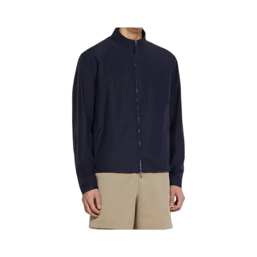 Zegna High-Neck Zipped Jacket