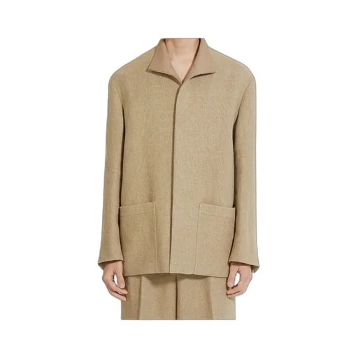 Linen Chore Jacket