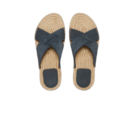 Zegna Crossover Open-Toe Espadrille Sandals