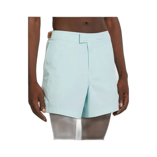 Zegna 232 Road Brand Mark Swim Trunks