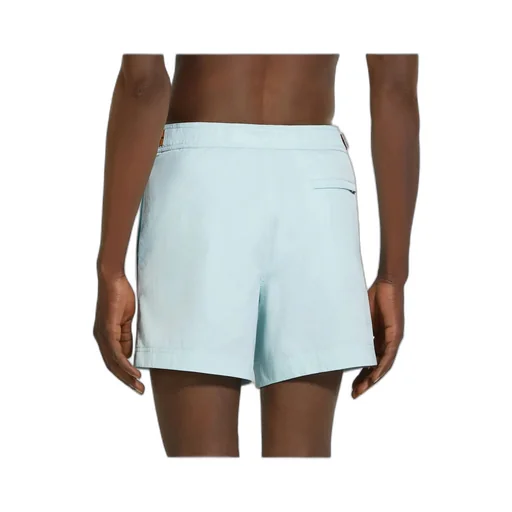 Zegna 232 Road Brand Mark Swim Trunks