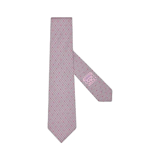 Bee-Print Silk Tie