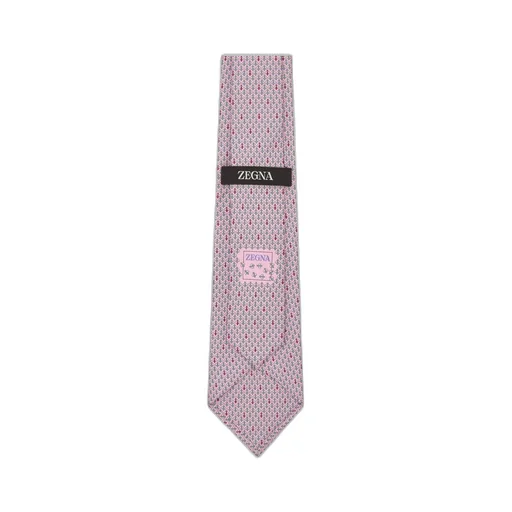 Bee-Print Silk Tie