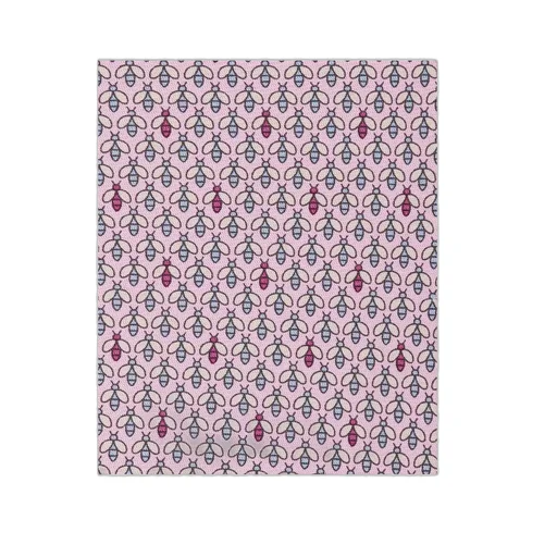 Bee-Print Silk Tie