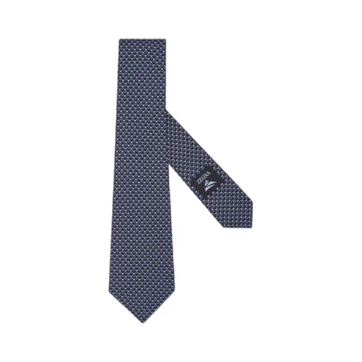 Floral-Print Silk Tie