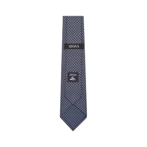 Floral-Print Silk Tie