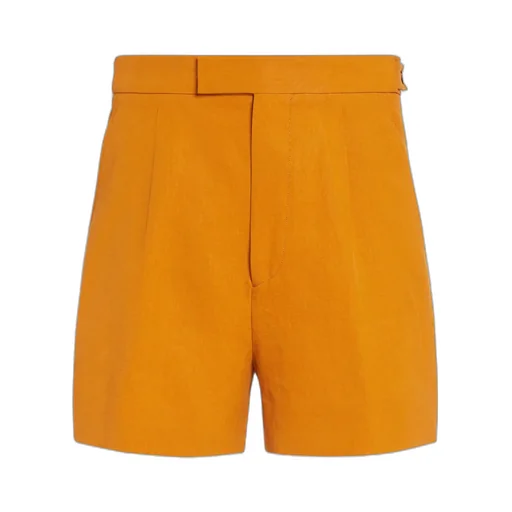 Ochre Oasi Lino Shorts