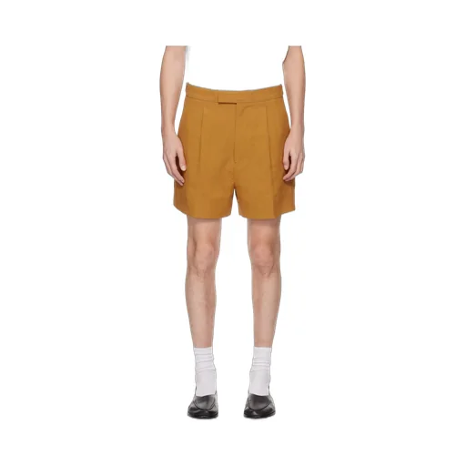 Ochre Oasi Lino Shorts