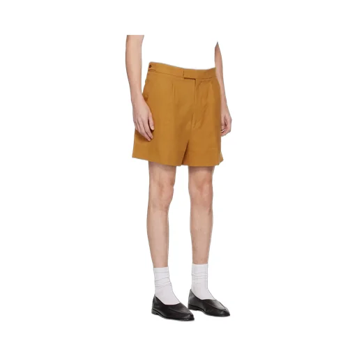 Ochre Oasi Lino Shorts