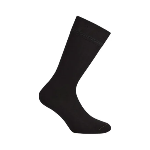 Black Cotton Socks
