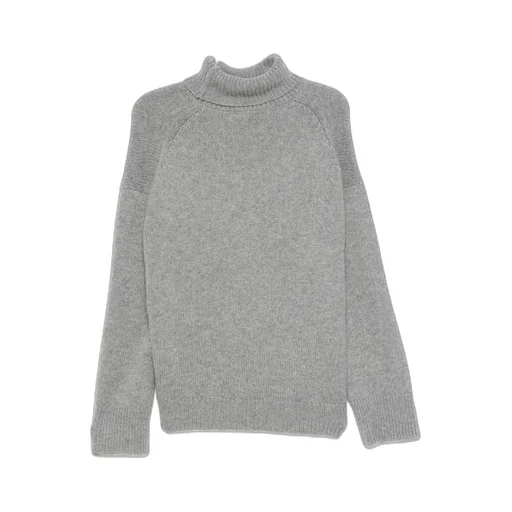 High-Necked Knitted Sweater