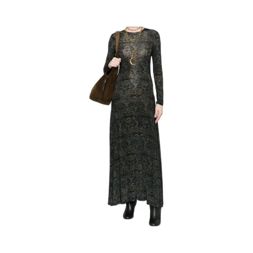 Printed Jersey Dress