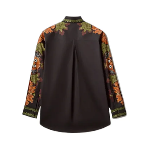 Floral-Print Shirt