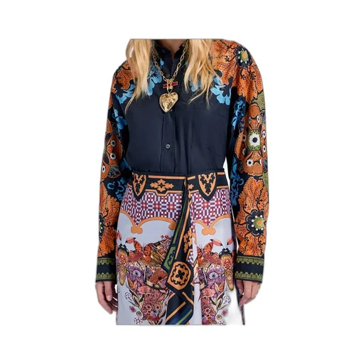 Floral-Print Shirt
