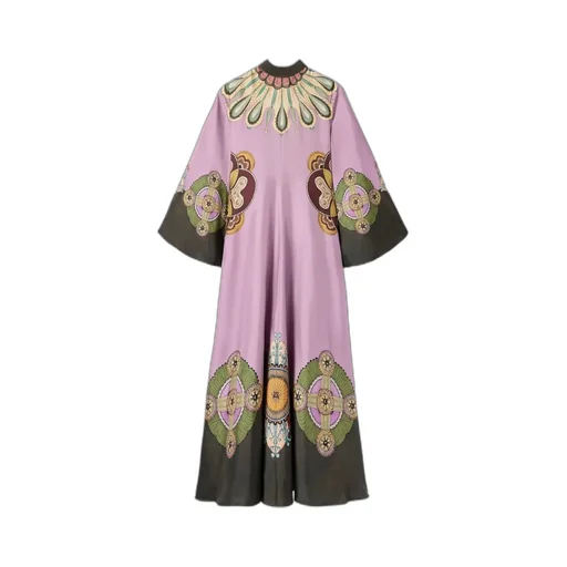 Bell-Sleeve Maxi Dress