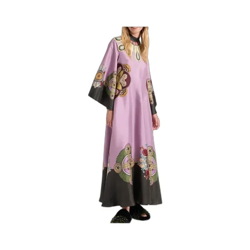 Bell-Sleeve Maxi Dress