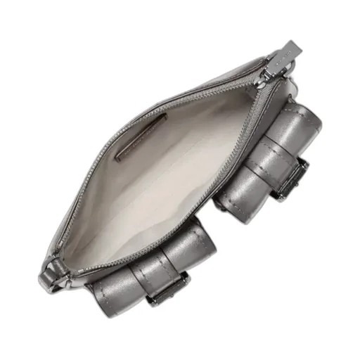 Buckle-Pocket Shoulder Bag