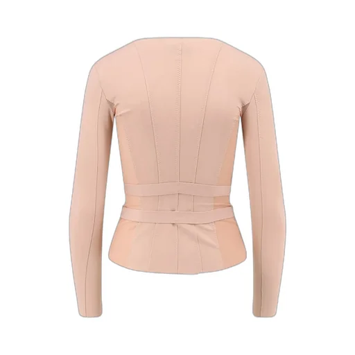 Elisabetta Franchi Wide-Neck Jacket