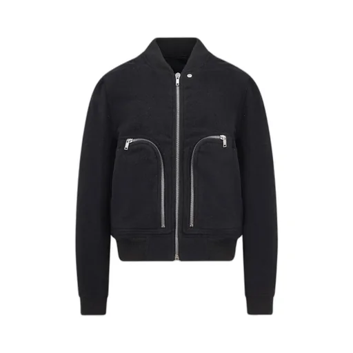 Leather Bomber Jacket