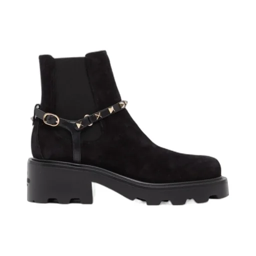Rivet Ankle Boots