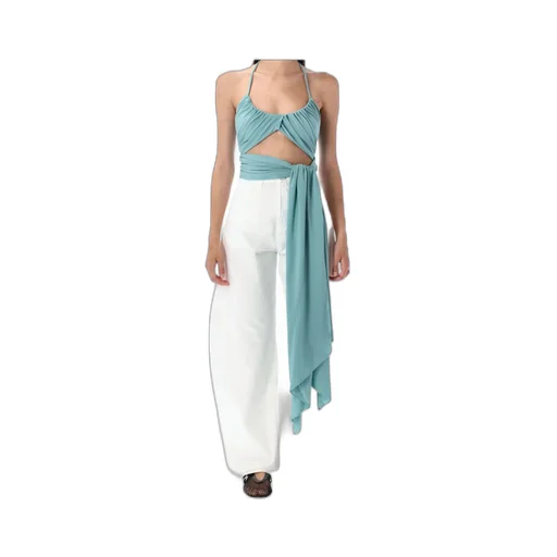 AlaÏA Cross Pleat Top