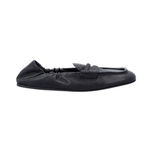 Elastic-Panel Loafers