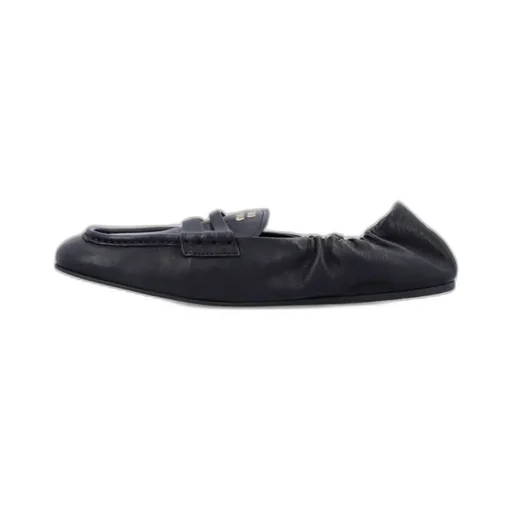 Elastic-Panel Loafers