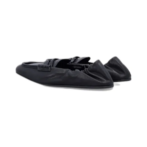 Elastic-Panel Loafers