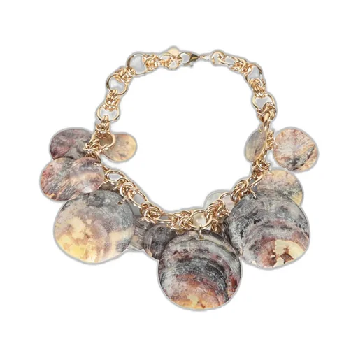 Shell-Discs Necklace