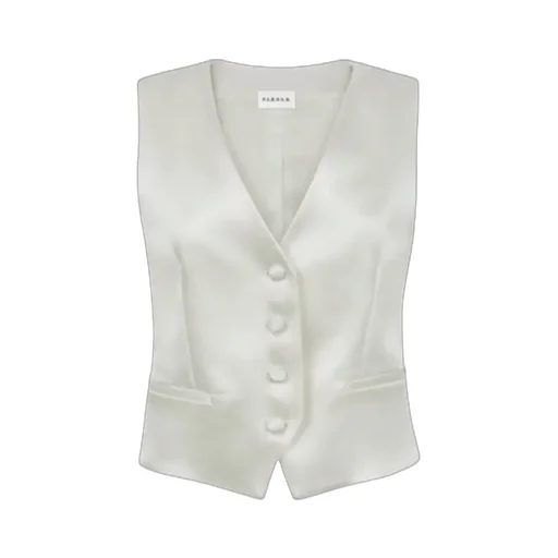 Gilet With Satin