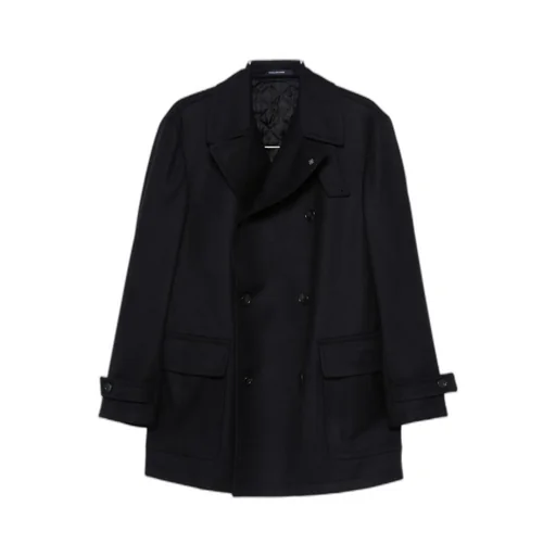 Double-Breasted Wool Coat