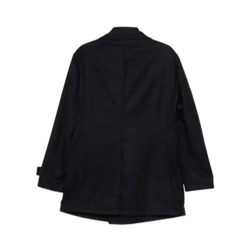 Double-Breasted Wool Coat