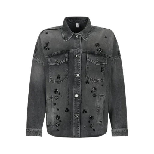 Button-Down Denim Jacket