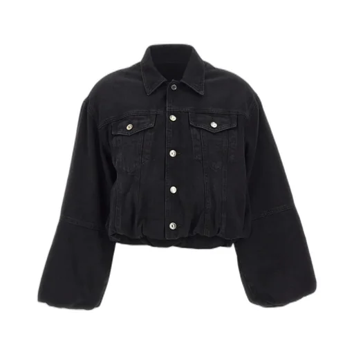 Liu Jo Drawstring Waist Denim Jacket