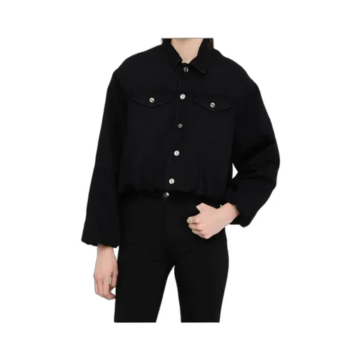 Liu Jo Drawstring Waist Denim Jacket