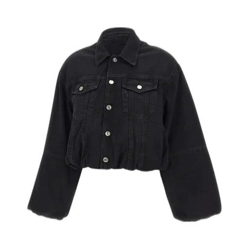 Liu Jo Drawstring Waist Denim Jacket