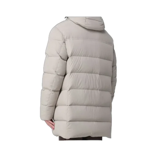 Long-Sleeved Hooded Cotton Jacket