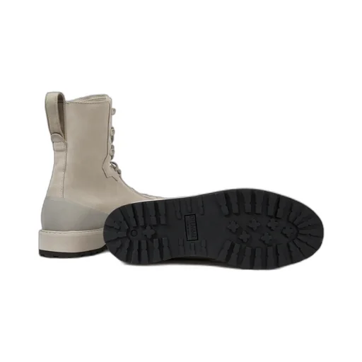 Hiking Boot With Dual Lacing And Lug Sole