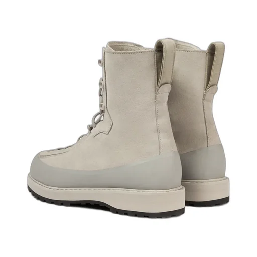 Hiking Boot With Dual Lacing And Lug Sole
