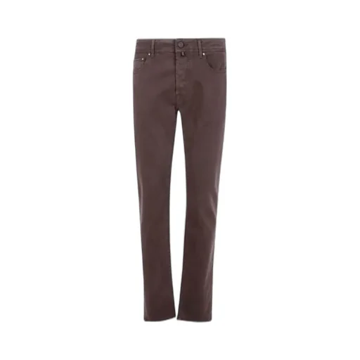 Jacob Cohen Logo Patch Pocket-Detail Trousers