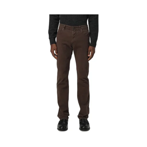 Jacob Cohen Logo Patch Pocket-Detail Trousers